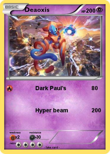 Pokemon Deaoxis