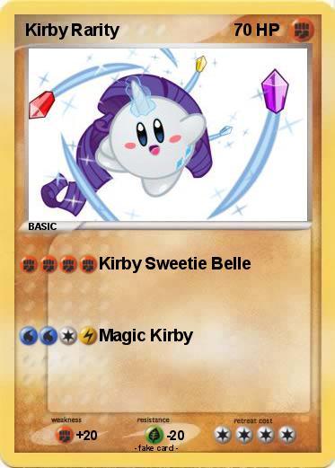 Pokemon Kirby Rarity