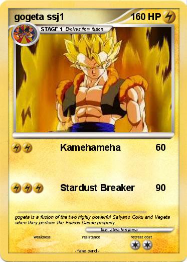Pokemon gogeta ssj1