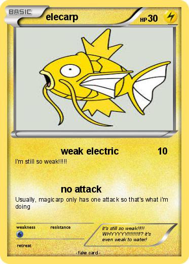 Pokemon elecarp