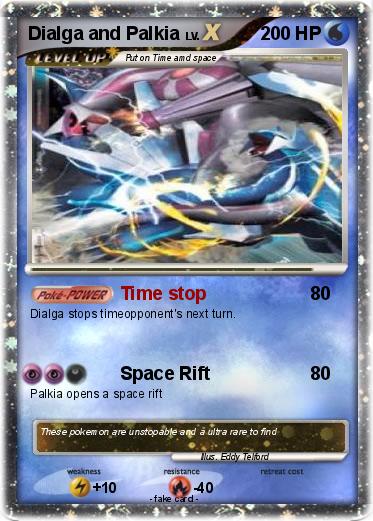 Pokemon Dialga and Palkia