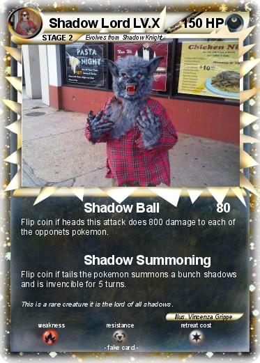 Pokemon Shadow Lord LV.X