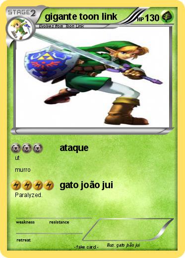 Pokemon gigante toon link