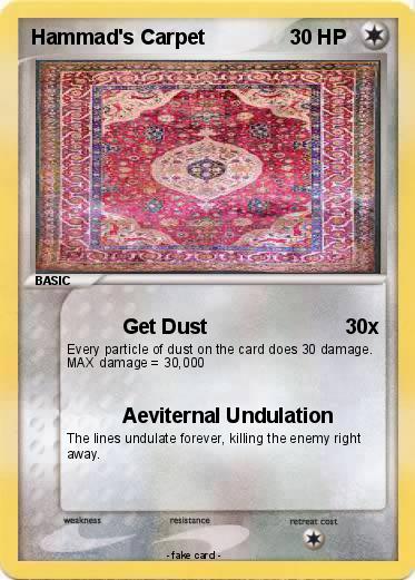Pokemon Hammad's Carpet