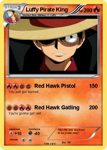 Pokemon Luffy Pirate King