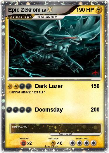 Pokemon Epic Zekrom