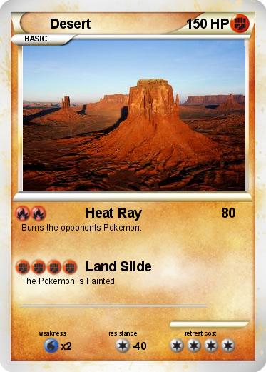 Pokemon Desert