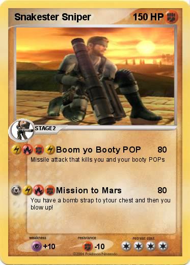 Pokemon Snakester Sniper