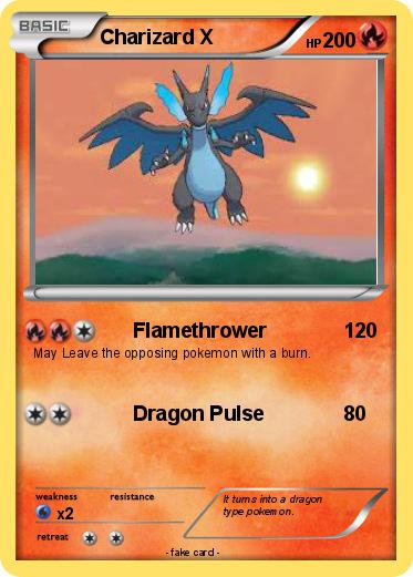 Pokemon Charizard X
