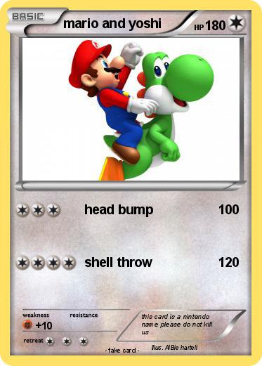 Pokemon mario and yoshi