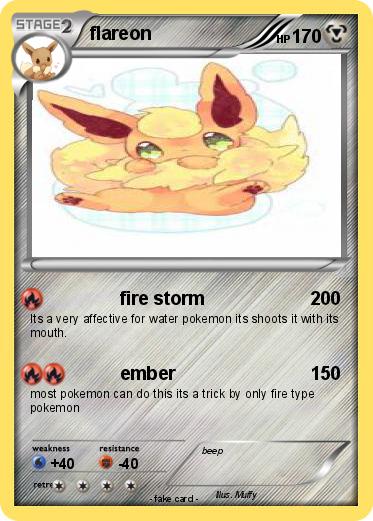 Pokemon flareon