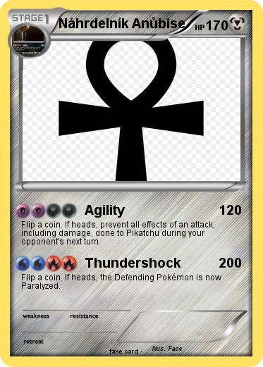 Pokemon Náhrdelník Anůbise
