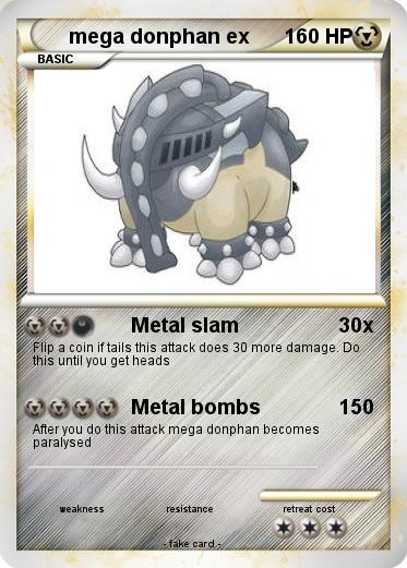 Pokemon mega donphan ex