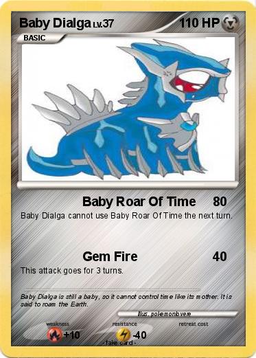 Pokemon Baby Dialga