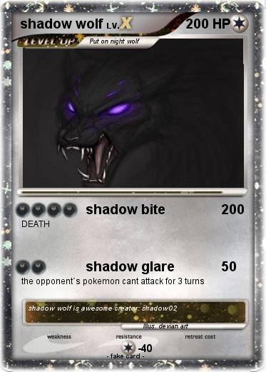 Pokemon shadow wolf