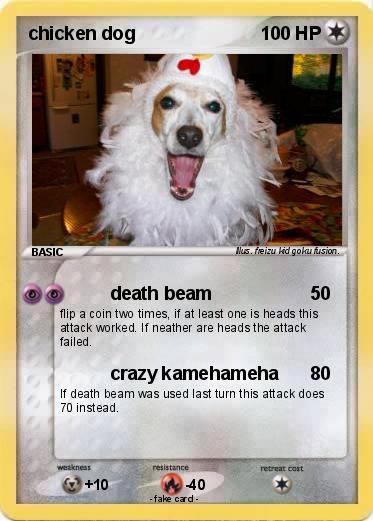 Pokemon chicken dog