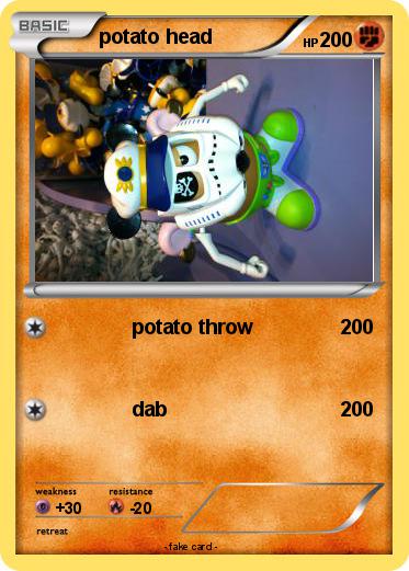 Pokemon potato head