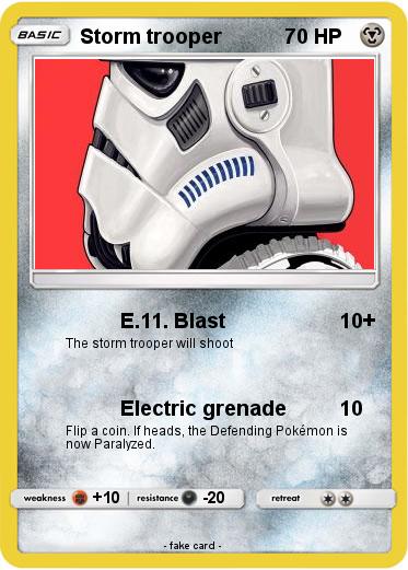 Pokemon Storm trooper
