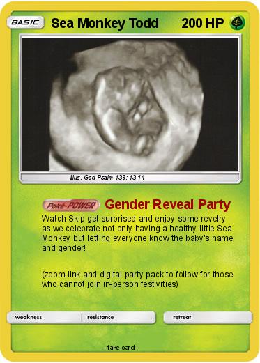 Pokemon Sea Monkey Todd