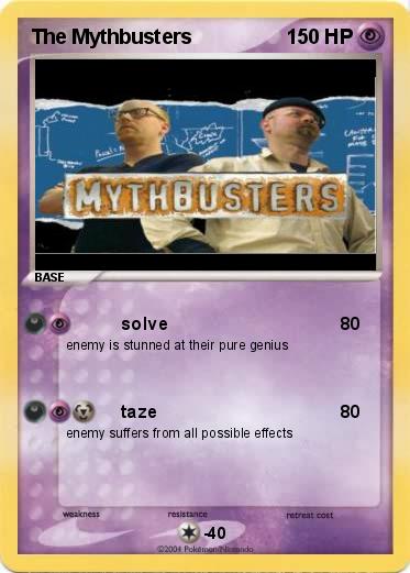 Pokemon The Mythbusters