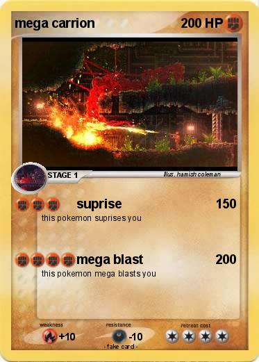 Pokemon mega carrion