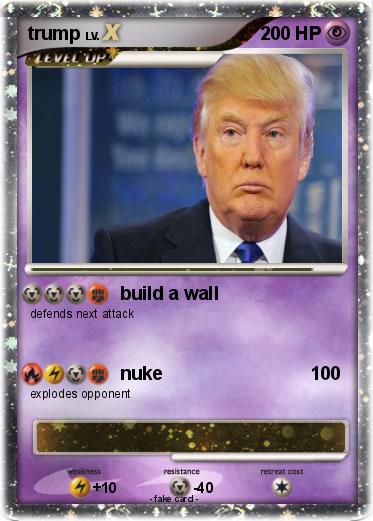 Pokemon trump