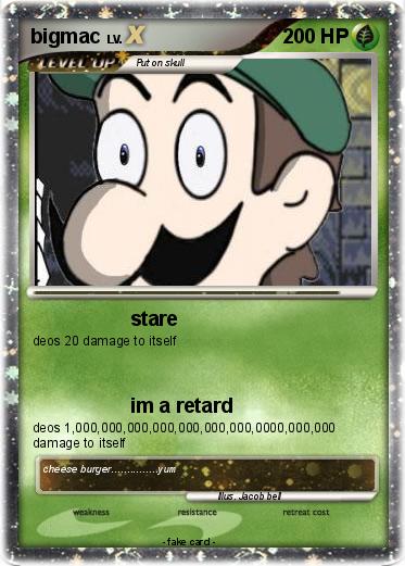 Pokemon bigmac