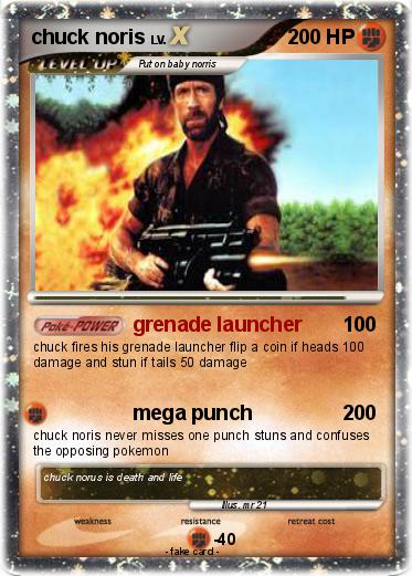 Pokemon chuck noris