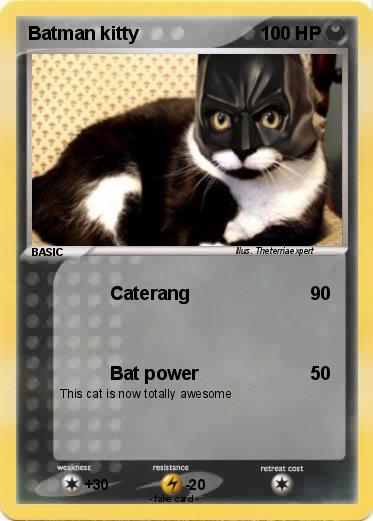 Pokemon Batman kitty