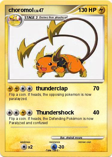 Pokemon choromol