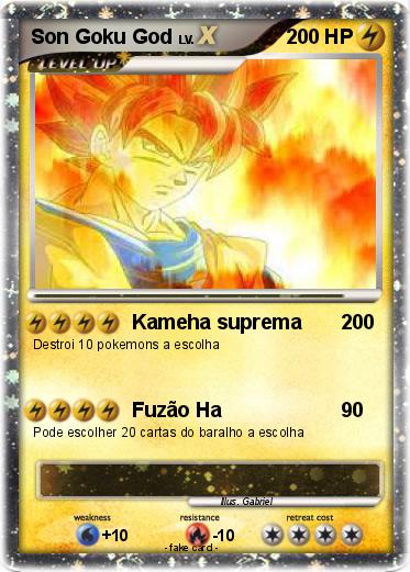 Pokemon Son Goku God
