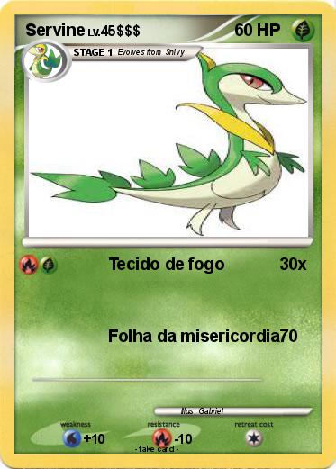 Pokemon Servine