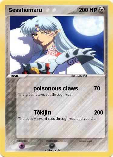 Pokemon Sesshomaru