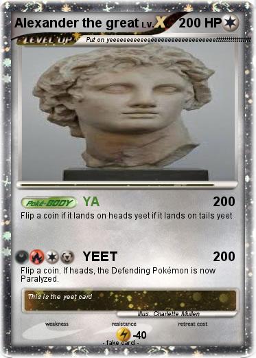 Pokemon Alexander the great