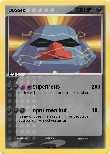 Pokemon bossie