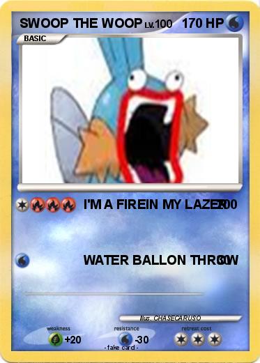 Pokemon SWOOP THE WOOP