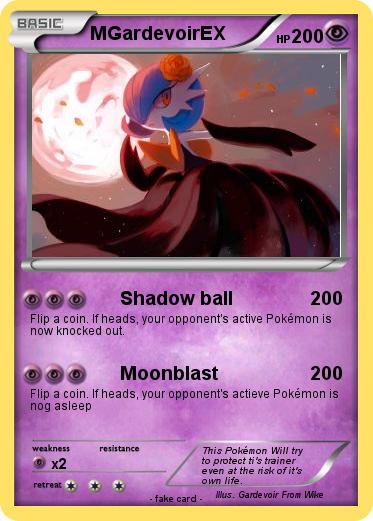 Pokemon MGardevoirEX