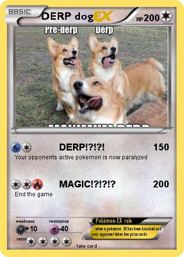 Pokemon DERP dog