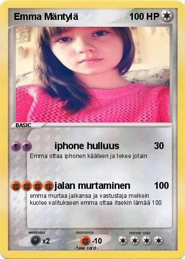 Pokemon Emma Mäntylä