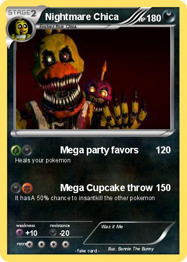 Pokemon Nightmare Chica