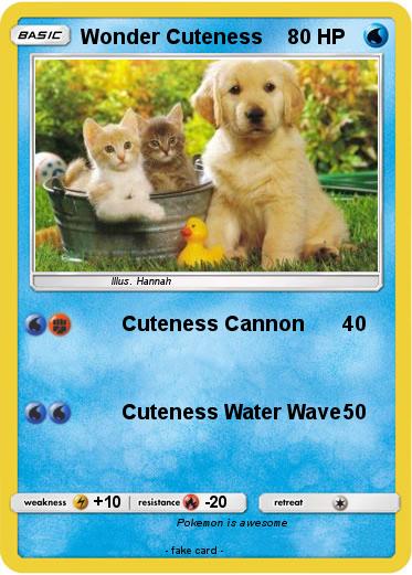 Pokemon Wonder Cuteness