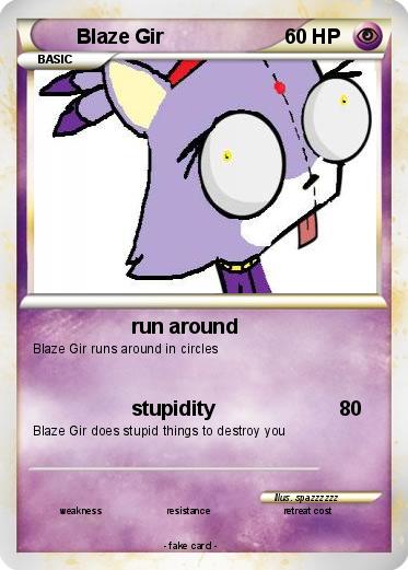 Pokemon Blaze Gir