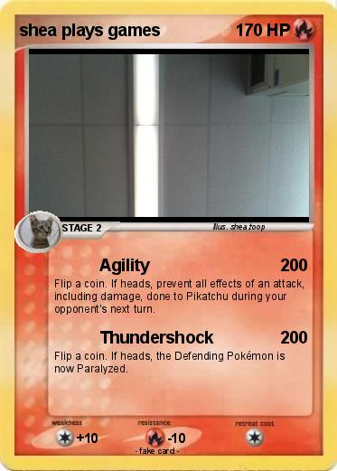 Pokemon shea plays games