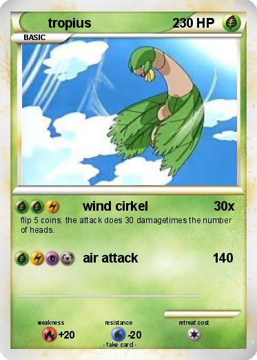 Pokemon tropius                       2