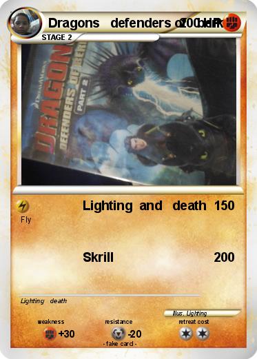 Pokemon Dragons   defenders of   berk