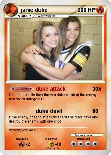 Pokemon janie duke