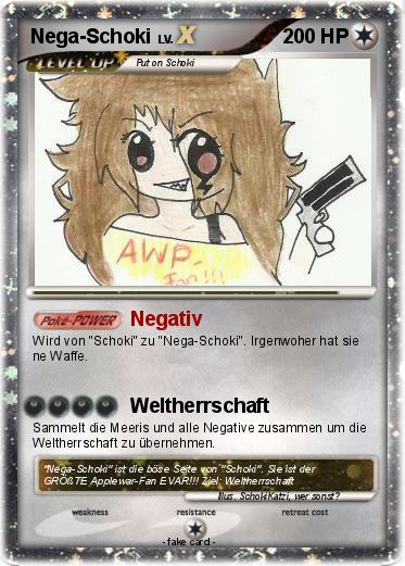 Pokemon Nega-Schoki