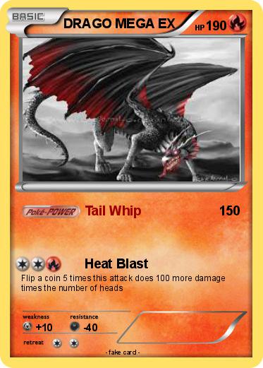 Pokemon DRAGO MEGA EX