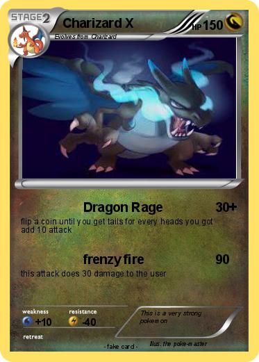Pokemon Charizard X