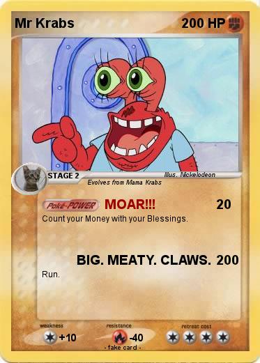 Pokemon Mr Krabs